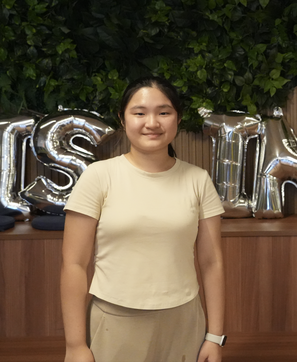 This is an image of Ms Eunice Ng, who was one of the DIS's interns in 2025.